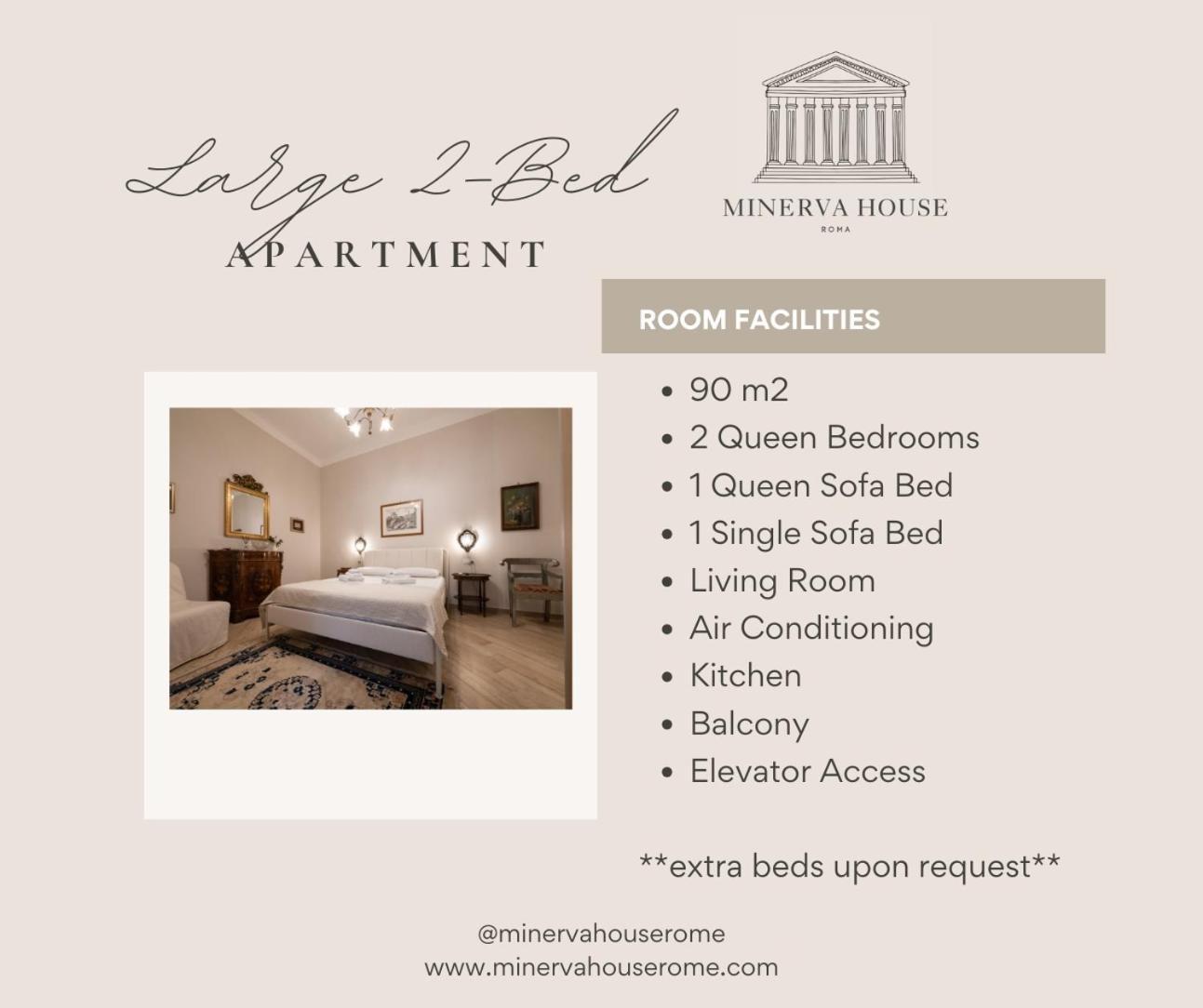 Minerva House Pantheon Apartamento *